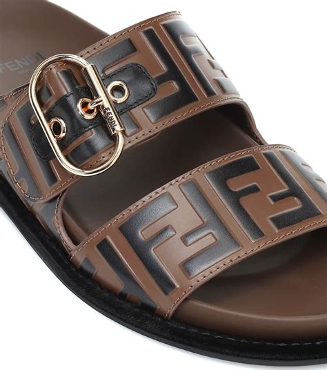 fendi sandls|fendi birkenstock style sandals.